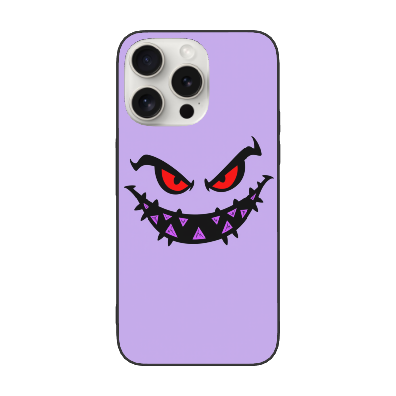 Custodia per iPhone 15/Pro/Max con zanne da demone - okomall